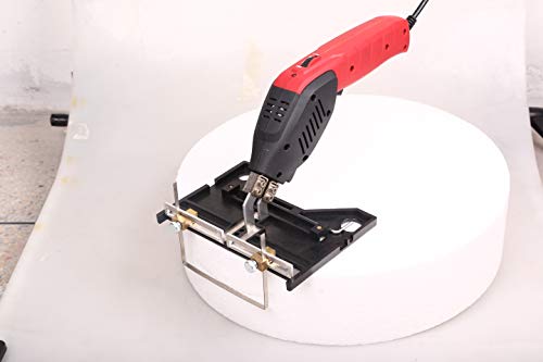 JIADING Pro Electric Hot Knife Foam Cutter Styrofoam Cutting Tool Kit Air Cooled Electric Hot Knife Continuous Use(Electric Foam Cutter)