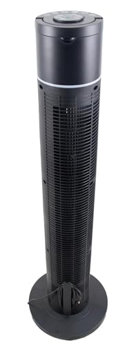 Image of Russell Hobbs Aero Breeze 42 inch Tower Fan (RTF4200), 60W Powerful Cooling, 70 Wide Airflow Coverage, 4 Smart Modes (AI, Natural, Sleep, Normal), 12 Speed Settings, LED Display