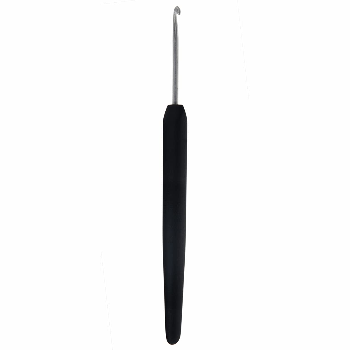 KnitPro Aluminium Crochet Hook softgrip 6.00mm Black - 3pcs