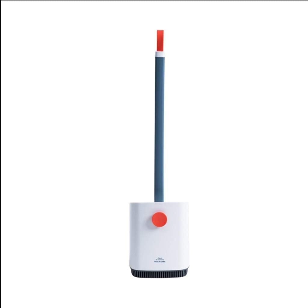 Nettoyeur de brosse de toilette mural en plastique avec support discret pour salle de bain