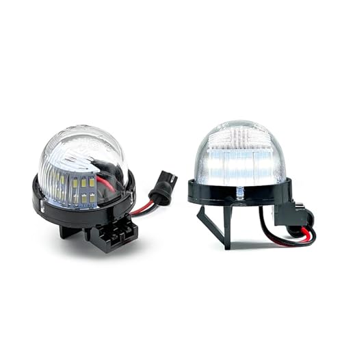 Dnhqknoaf pilotos matricula led Para Suzuki Para Wagon R Alto Jimny JB 23W 2 Uds Luz LED Blanca Para Placa De Matrícula