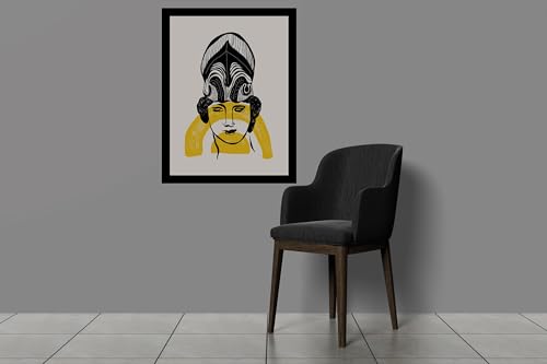 Image of BLINKART Trendy Abstract Wall Art Painting Print Design | Aesthetic Wall Decor Photo Artwork Frame Decoration Hanging For Home Bedroom Living Room Office Wall Decor | T060 | 13x10 Inches