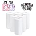 Ziegoal 6 Rolls of Photo Paper Suitable Kids Instant Print Camera ABS-681