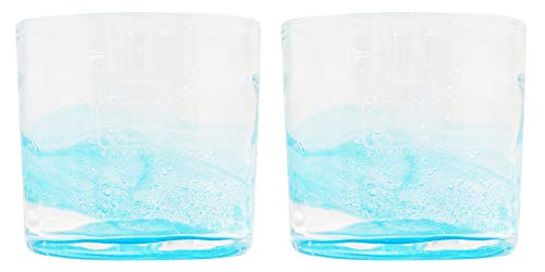 Genkawa Genkichi Workshop Rock Glass (Water), Pack de 2