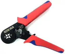 Alicate Crimpar Prensar Terminal Ilhós Tubular 0,25 Até 10mm²