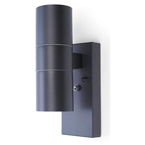 HiSPEC Coral Outdoor Wall Light with Sensor Cover