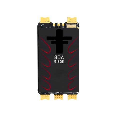 X-CROSS HV3 60A/80A/120A/160A ESC 5-12SA32 Dshot Proshot 64MHz 32rbgXs[hRg[[ARC FPV[VOh[pƌ݊܂B(80A ESC)