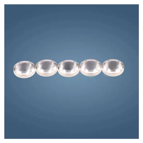 プリズムと万華鏡 1 個直径 7 ミリメートル F9mm 高品質レンズ長さ厚さ 2.3 ミリメートル DIY 光学コンデンサーオプティレンズ 理科教室光学キット (Color : D7F9mm 5PCS)