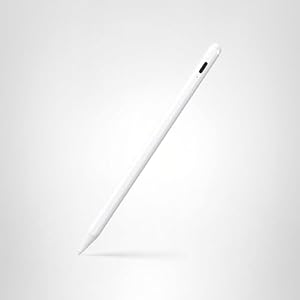 Lápiz óptico para iPad con rechazo de palma y carga rápida, lápiz activo compatible con Apple iPad Pro (2018-2022) (11/12.9 pulgadas), iPad Air 3/4/5, iPad10/9/8/7/6, iPad Mini 5/6
