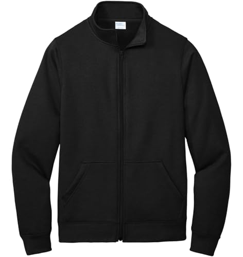 Port & Co Core Fleece Cadet Full-Zip Sweatshirt-PC78FZ4