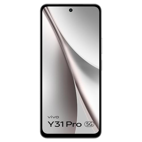 Image of vivo Y31 Pro 5G (Dreamy White, 8GB RAM, 256GB Storage) with No Cost EMI /Additional Exchange Offers