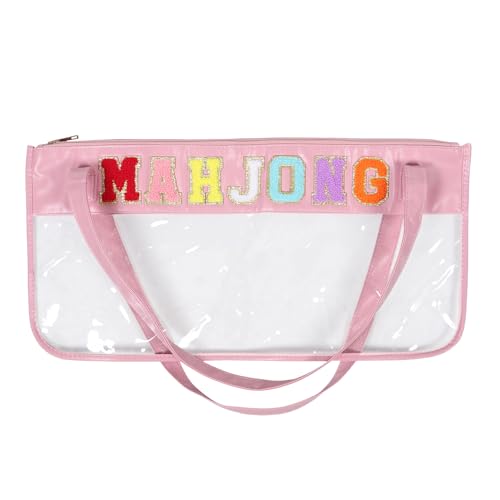 Paquet rangement mahjong américain grand format avec fenêtre