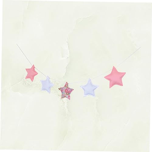 Guirnalda de estrellas para decorar paredes infantiles sin dañar la pintura 4