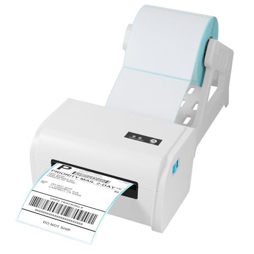 Image of NUCOUN USB Shipping Label Printer, 4x6 Thermal,Support Windows /Mac,High Speed Inkless Label Printer for Small Business,Supports UPS FedEx