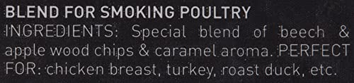 Weber Smoking Chips (700g Pack) - for poultry, a blend of deciduous and fruit trees, EU product, sustainably sourced, FSC certified wood (FSC Mix) (17833)