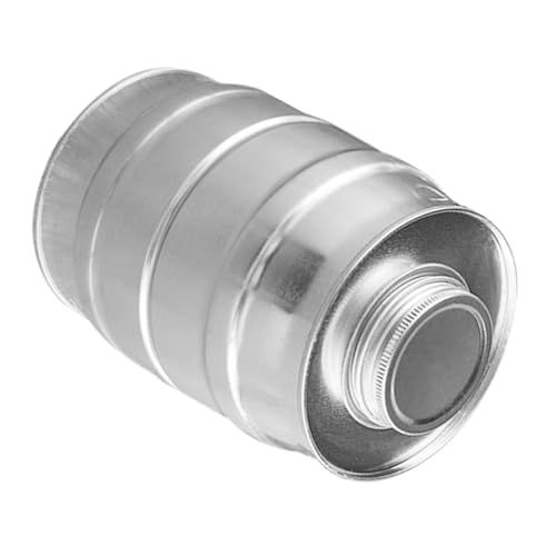 VILLCASE Kaffeebohnen Fass Aufbewahrungsdose aus Langlebigem Weißblech mit Luftdichtem Deckel