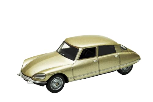 OPO 10 - Coche en Miniatura de 3 Pulgadas (8 cms Aproximadamente) Citroen DS 23 1973 Gris - Welly 52381W