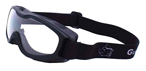 Guard-Dogs Goggles, Evader 2 Matte Black (Clear w/FogStopper™)