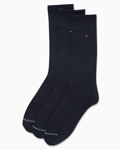 Tommy Hilfiger Mens Athletic Socks – Cushion Crew Socks (3 Pack)4