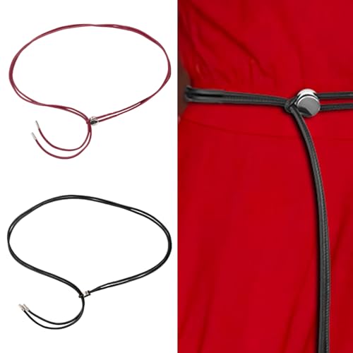 Simple Silver Buckle Waistband Tie Belt Waist Cincher For Women Fashionable Outfits Lady Waist Cincher2