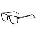 OCCI CHIARI Blue Light Filter Computer Glasses for Mens Rectangle Eyewear Clear Optical Eyeglasses Frame (M-OC7220 Black)