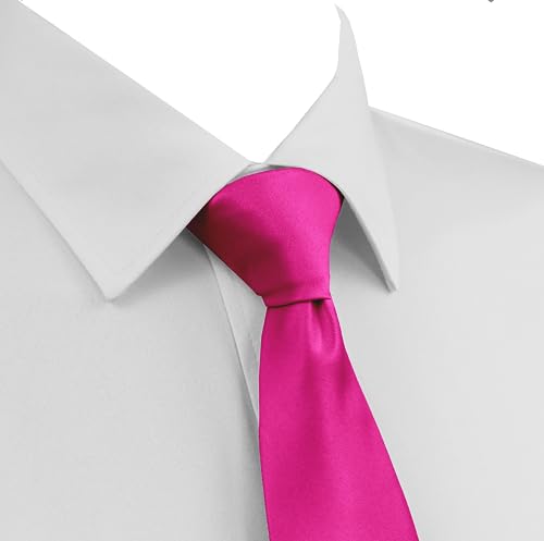 Image of Dibi Solid Color Ties for Men, Formal Mens Ties, Neck Tie, Classic Tie for Boys Women Teens, Wedding Business Costume Necktie
