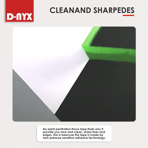 3 Pack Green Masking Tape 0.98 Inch X 56 Yards Painters Tapes Sharp Edge Line Technology Residue-Free Multi-Surface Painter Tape | Automotive Refinish Paper Masking Paint Tape For Wall Art Renovation #TOP4