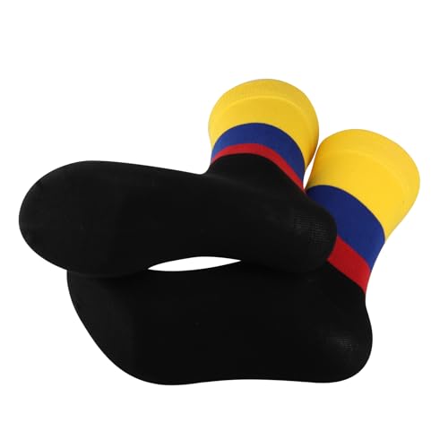 CENWA 1 Pair Colombia Socks Colombian Flag Inspired Gift Colombian Gift Colombia Souvenirs2