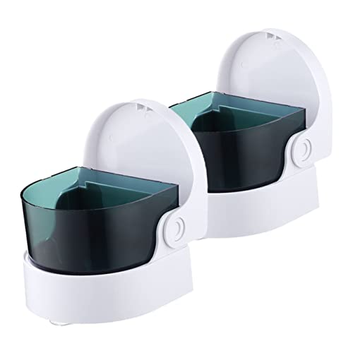 Veemoon 2 piezas Limpiador Ultrasónico de Joyas Kit de Limpieza Sónica Máquina Portátil para de Joyería para Plata Doméstico y Profesional Color Blanco
