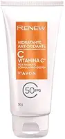Creme Hidratante Antioxidante Renew com Vitamina C FPS50 50ml Avon