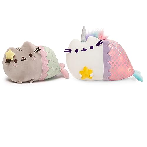 Gund Pusheen Mermaid Plush 7.25