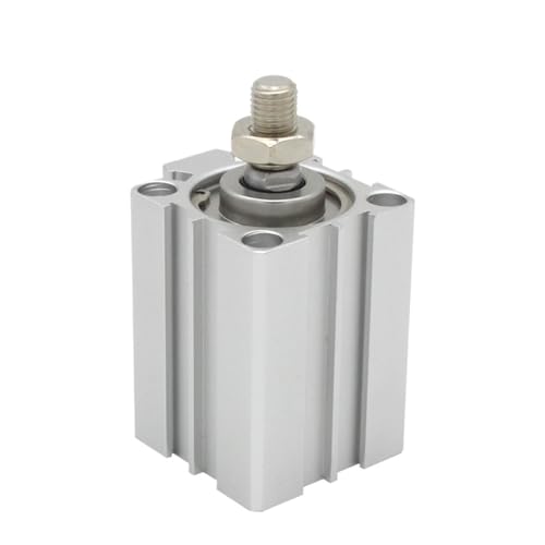 Vérin pneumatique compact B alésage 16 course 5 filetage mécanique actionneur air - 5