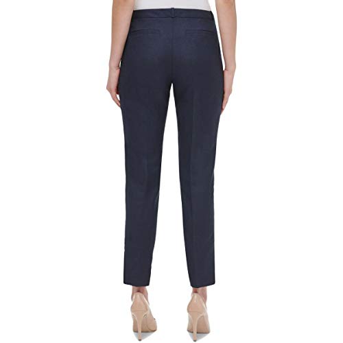 Tommy Hilfiger Women's Linen Slim-Leg Ankle Pants2