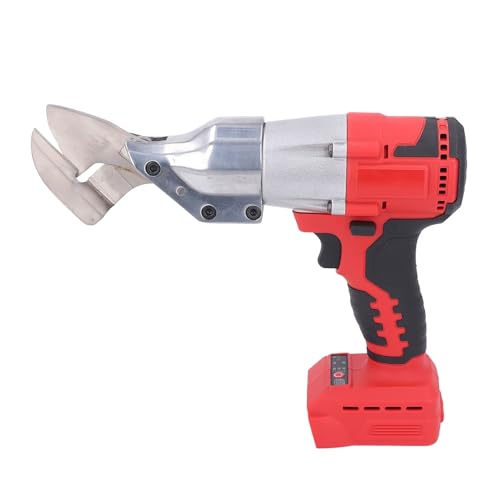 Cizallas de metal inalámbricas de Gearwell, cortador de chapa eléctrica, herramienta de cizallamiento alimentado por batería, herramienta de corte de metal de velocidad variable,