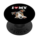 Photo Gallery smooth fox terrier i heart my dog funny dog lover popsockets popgrip intercambiabile Photo Gallery smooth fox terrier i heart my dog funny dog lover popsockets popgrip intercambiabile