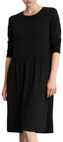 Marc O'Polo Denim Damen Jerseykleid mit Stretch-Anteil Langarm,...