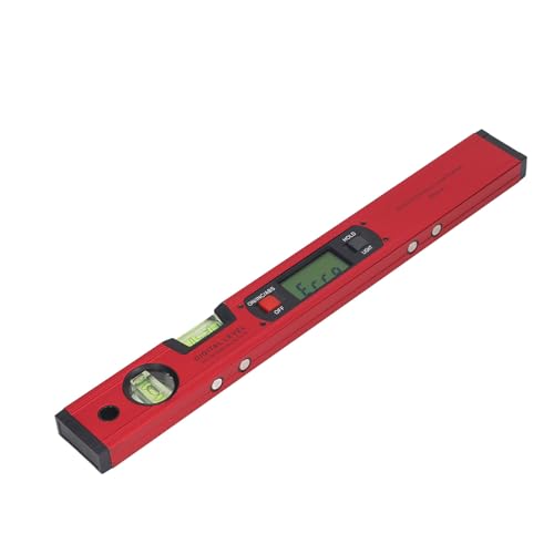 Regla digital de nivel 400mm con display LCD y base magnética miniatura 4