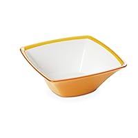 Omada Design Saladier 6,5 Litres 32,5 X 15,5 Cm, Blanc à L'intérieur Et