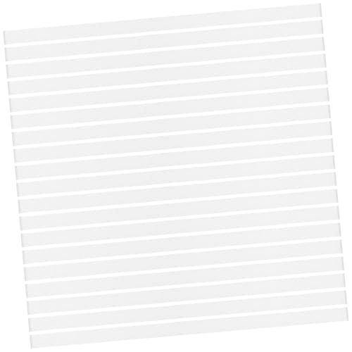 OSALADI 20pcs Thermal Binding Glue Strips Hot Melt Adhesive for Easy Book Repair Binding Supplies for Documents Magazines and Textbooks