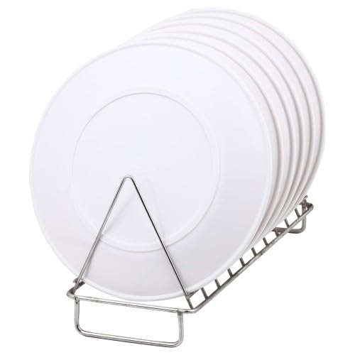 Image of Golden Fish Melamine Full Dinner Plates Set of 6 - 11-Inch BPA-Free, Durable, Break-Resistant Plates for Everyday Meals & Parties (NPF-1)
