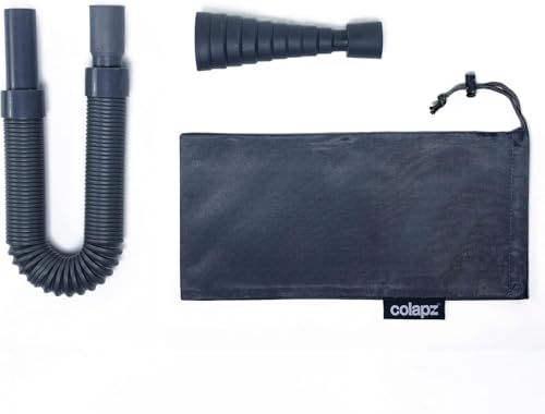 Colapz Accesorios para Caravanas – Sistema Flexible y Extensible de Tuberías de Residuos Flexi para Caravana, Autocaravana y Furgoneta – Adaptador Ajustable y Kit Completo de Drenaje