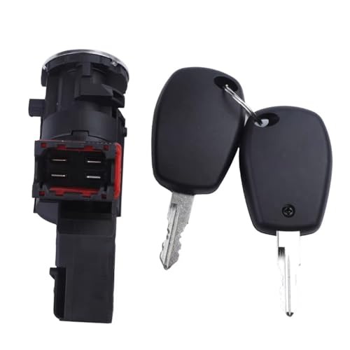 Cilindro de cerradura e interruptor de encendido 806016505R para Sandero Cx-97 14
