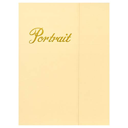 HAKUBA 普通台紙 No.712 ポストカードサイズ 1面 クリーム M712F-PCT