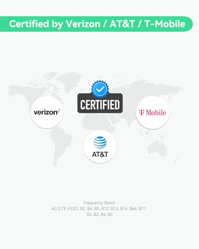 Image of LINOVISION Industrial Teltonika RUT241 4G LTE Cellular Router with Upgraded Outdoor 2-in-1 4G Antenna, Automatic Failover, Advanced VPN, Certified by Verizon /AT&T /T-Mobile for North America