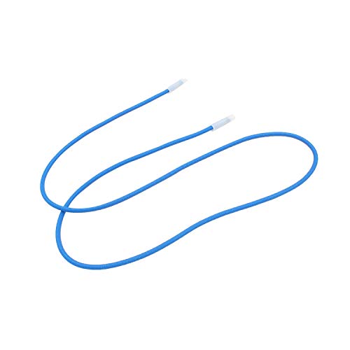 Linxor ® Lot de 10 tendeurs sandows Cabiclic avec Embout basculant - 150 cm - Bleu