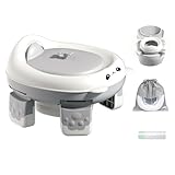 Portable Travel Potty, Training for Baby to Toddler, Travel Toilet Seat with Charts and Storage Bag, Folding Potty for Kids Boys Girls Indoor and Outdoor (Gray)