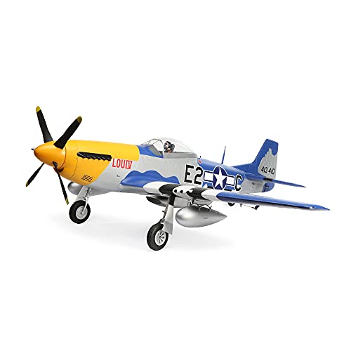 Flash Deals - 70% OFF E-flite RC Airplane P-51D Mustang 1.5m PNP (Transmitter, Receiver, Battery and Charger not Included) with Smart, EFL01275
