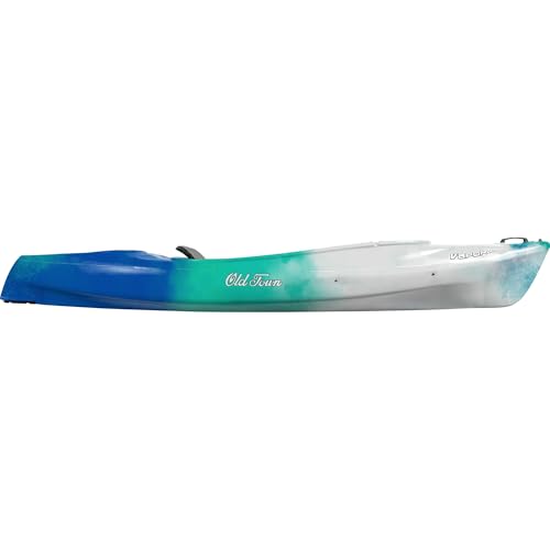 Old Town Vapor 10 Solo Sit-Inside Recreational Paddle Kayak, 10 ft, Horizon