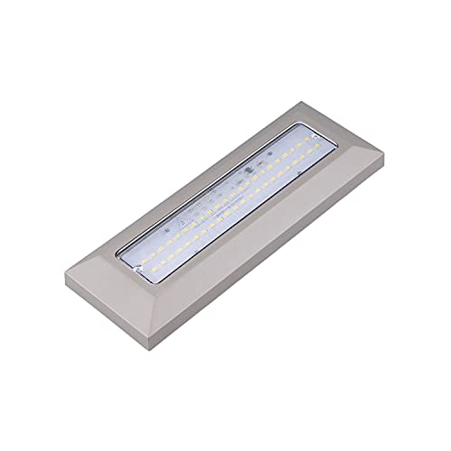 Popp® Pack x5 Unidad Lámpara Aplique LED Pared Fachada Superficie Iluminación Exterior IP65 3.8W 4000K (Pack 5)