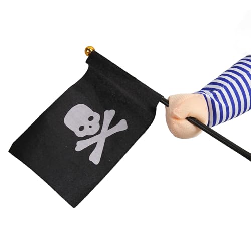 Disfraz para perro y gato Pirata de Navidad y Halloween miniatura 6
